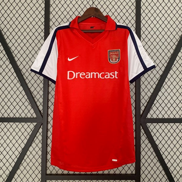 Tailandia Camiseta Arsenal Primera Retro 2001 2002